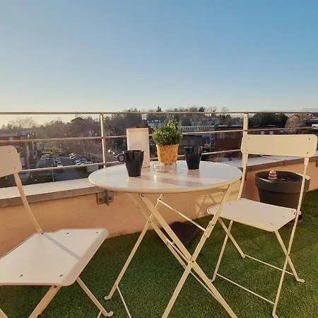 Le Smart - Parking - Terrasse - Wifi - Mulhouse - Relax Bnb Pfastatt Exterior foto