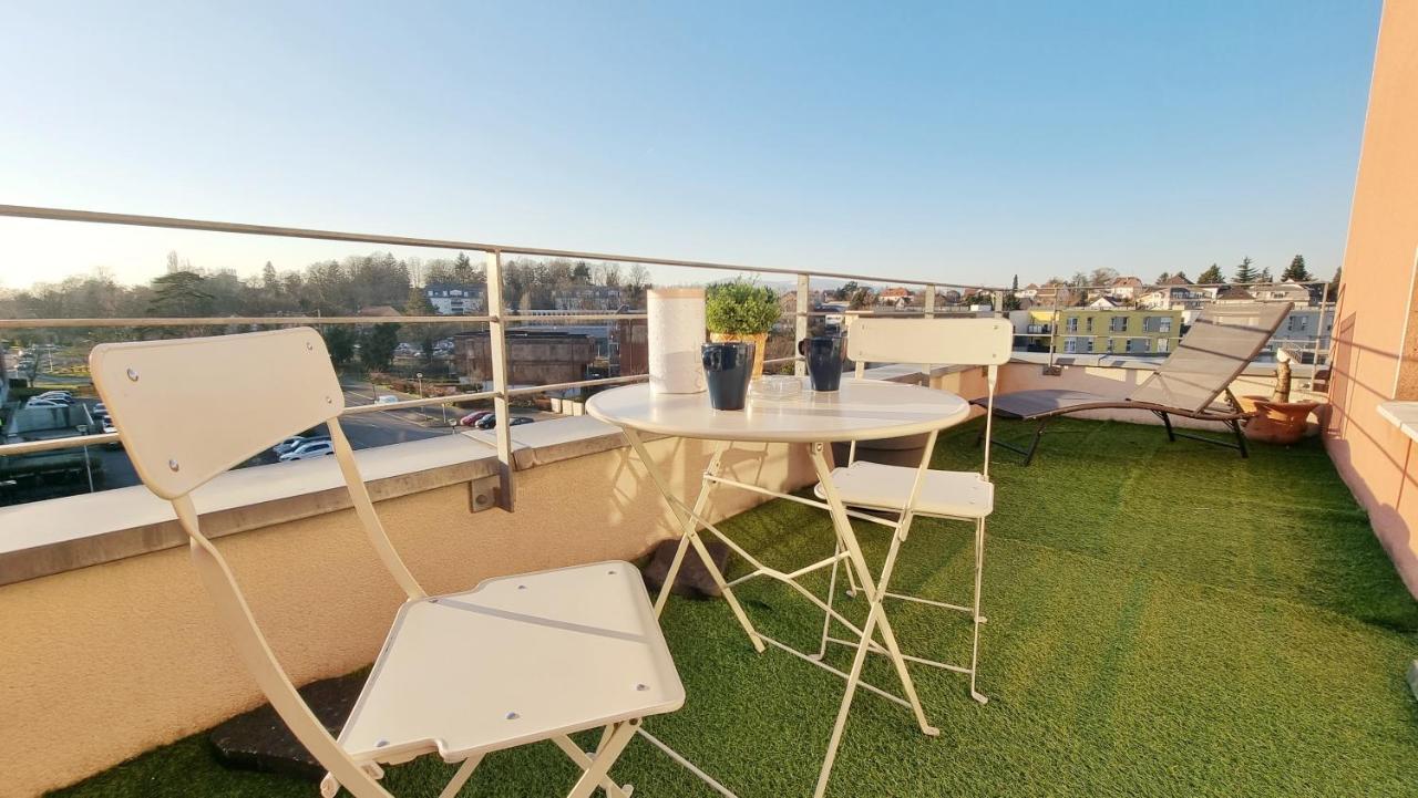 Apartment Le Smart - Parking - Terrasse - Wifi - Mulhouse - Relax